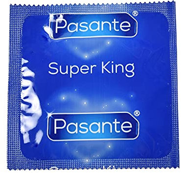 Pasante Super-King-Size-Kondome, XXL-Größe, Latex