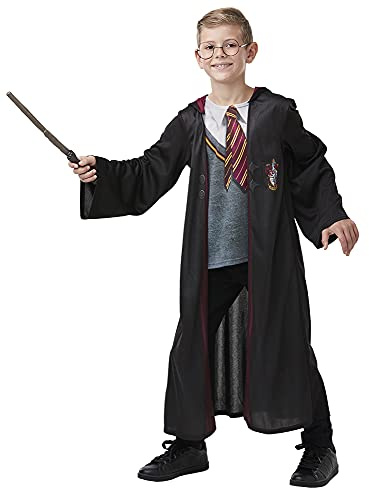 Rubie's, Costume Harry Potter con Accessori, Costume per Bambini, Ideale per Halloween, Carnevale e Feste in Maschera, Comprende Tunica con Camicia Stampata e Cravatta, Occhiali e Bacchetta