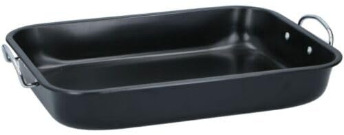 Vision4ever Large Deep Non-Stick Roasting Oven Pan Dish Meat Turkey Baking Roaster Tin Tray