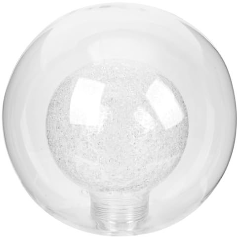 DOITOOL Abat-Jour En Verre Pour Lustre Culot G9 Globe Transparent Pour Plafonnier Et Lampe Suspendue Couvercle De Remplacement Pour Décoration Intérieure 3.94 X 3.94 X 3.94 Pouces