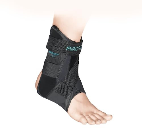 Aircast AirGo Sprunggelenkschiene in verschiedenen Größen für Links oder Rechts - 1 Stück - Höchster Komfort und optimale Stabilität für schnelle Genesung und aktive Bewegung (M, Rechts)