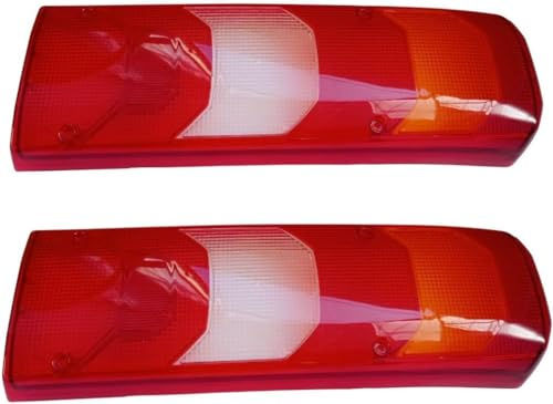2 x bakljus cabochon för Mercedes Safemtego, Mercedes Actros MP4 LKW, E-MARK