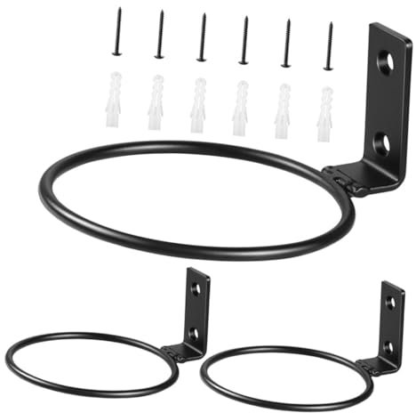 CANIGHT Decken-pflanzeraufhänger Eisen-pflanzerhalterungssatz -blumentopf-Rack