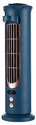Ventilatore A Torre Senza Pale Ventilatore Senza Lama A Torre Mini Condizionatore D'aria Da Tavolo Con Testa Oscillante Mini Ventola Di Raffreddamento Ad Acqua Ventilatore Multifunzione Batteria Da 40