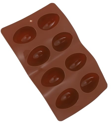 DOITOOL Ostereier Schokoladenform Aus Silikon Mit Mulden Zum Selbermachen Von Schokolade Bonbons Cupcakes Und Gelee Für Backen Flexibel Und Leicht Zu Reinigen Für Ostern Feste Und Geschenk