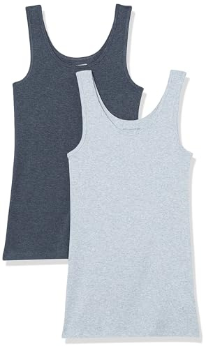 Amazon Essentials Women's Slim-Fit Vest, Pack of 2