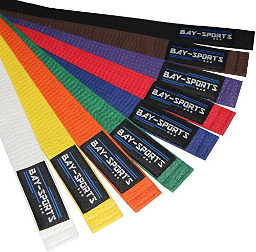 BAY® Budogürtel, Kampfsportgürtel, (schwarz, 300)