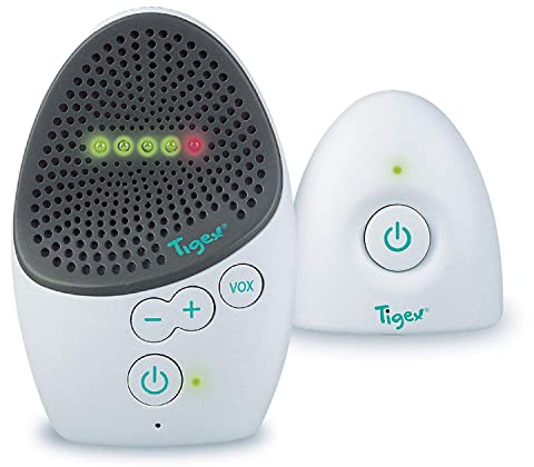 Tigex Easy Protect babymonitor, uppladdningsbar babymonitor med Eco-läge