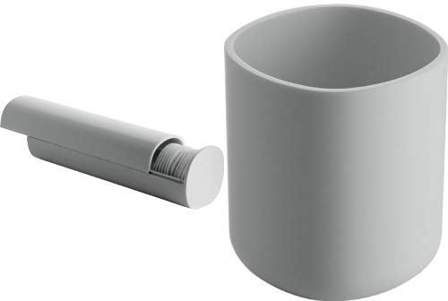 Alessi Birillo Wattedispenser aus PMMA, weiß Birillo, Zahnbürstenhalter aus PMMA, weiß