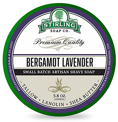 Sapone da barba Bergamot Lavender 170ml