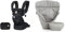 Ergobaby Babytrage für Neugeborene ab Geburt bis 20kg, 4in1 Omni 360 Cool Air Mesh Kindertrage Tragesystem, Onyx Black & Performance Kollektion Neugeborenen-Einsatz