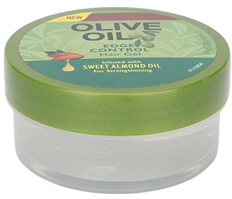 Gel coiffant à l'huile d'olive, Gelée Coiffante Définition Boucles Curl, tenue toute la journée, Cire Capillaire à L'huile D'olive Forte Tenue Hydratante les Ingrédients Sans Danger Gel Coiffant 64g