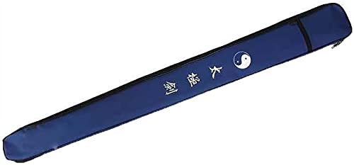 Sword Bag Fencing Bag Sword Bags,Carry Case for Bokken,Katana,Samurai Sword,100cm/105cm/110cm Length Sword Storage Bag Weapon Cover with Shoulder Strap-Blue||105cm
