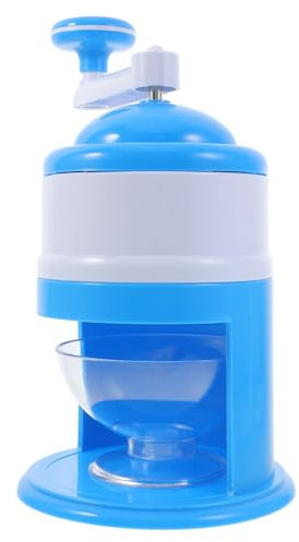VINTORKY Manual Ice for Home Slushie Maker Ice Crusher Machine Hand Operated Design for Drinks