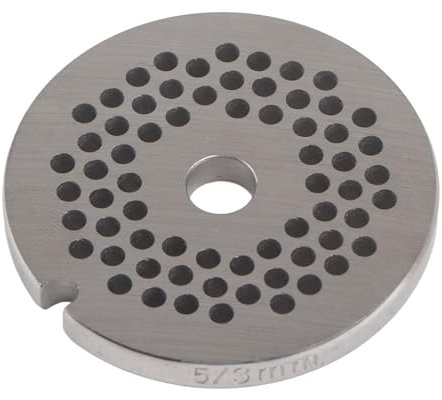 Cuchillas para picadora de carne, placa para picadora de carne de acero inoxidable, cuchillas para picadora de carne, repuesto para picadora de alimentos Manual (3mm)