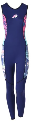 F2 Damen Neopren Anzug Lang Tropical Long Jane 2,5mm Größe wählbar Multicolor