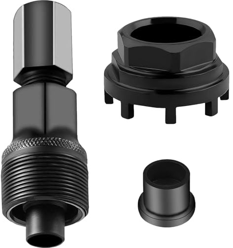 UNIANE Extractor de bielas para bicicleta, extractor de manivelas, herramienta de bloqueo de bicicleta, 42 mm, herramienta de pedalier para bicicleta con 8 niveles de rodamiento interior para muchos