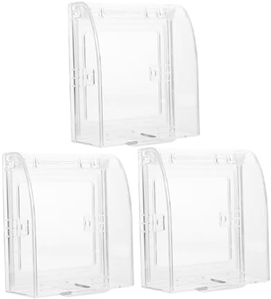 BESPORTBLE 3pièces Lot De Protections Cache-prises Électriques Pour Garçon Fille Couvercles De Sécurité Pour Prises Murales Standard