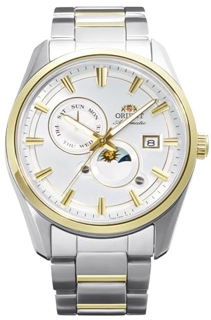 Orient Sun and Moon Stretto Day & Night RA-AK0312S30B Herren Automatikuhr