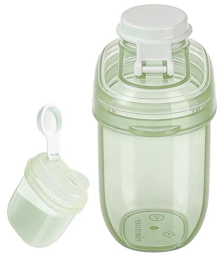 Polveriera per Formula Contenitore ermetico per alimenti | Scatola Portatile per Latte in Polvere Per casa, cucina, camera bambini, viaggio,