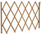 AllRight Hundeabsperrgitter Hundegitter Hundegatter Schutzgitter Treppenschutzgitter Holz Aufziehbar Befestigungsmaterial 75 x 105 cm