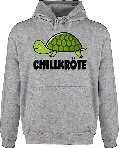 Shirtracer - Hoodie Herren Pullover Männer - Manga & Comic Zubehör - Chillkröte