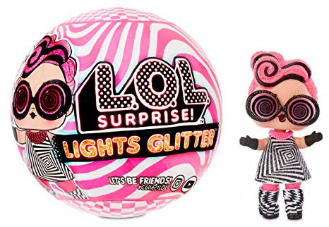 LOL Surprise Bambole alla Moda da Collezione, Con 8 Sorprese, Mode e Accessori, Include Luci Nere, Bambola Luci Scintillanti