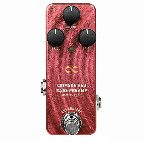 One Control Crimson Red - Bass Preamp