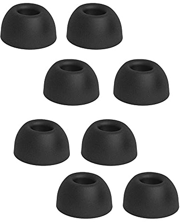 Ersatz-Ohrstöpsel für Ohrhörer, kompatibel mit den Huawei-Freebuds-Pro-Ohrstöpseln, mit Memory-Schaum gepolstert für Huawei-Freebuds-Pro-Kopfhörer, 4 Größen, 4 Paar (schwarz, Größe M)