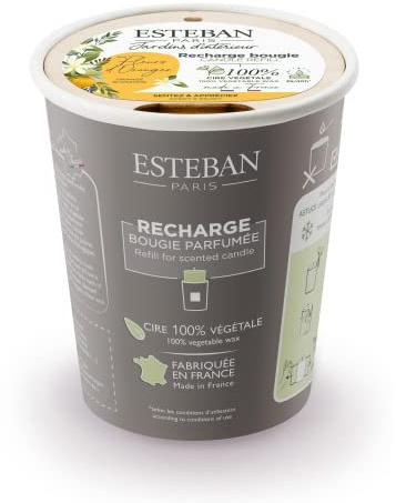 Recharge pour bougies parfumées Fleur d'oranger 180g - Esteban