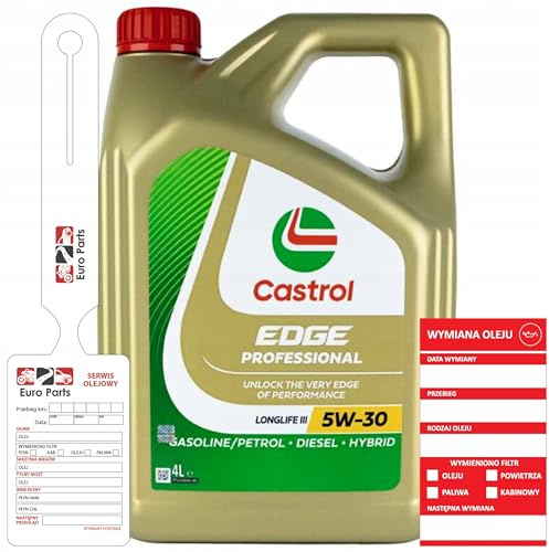 CASTROL Motoröl 5W-30 EDGE Professional Synthetiköl Motor Öl ACEA C3 LongLife III 4L