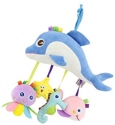 ibasenice 1stk Neugeborenes Spielzeug Baby Stofftier Spielzeug Für Kinder Babyspielzeug Neugeboren Kidcraft-spielset Spielset Für Kinder Beschwichtigen Kleinkind Die Glocke Rütteln