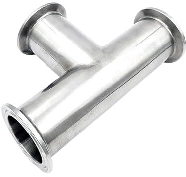 19mm-76mm (3/4-3) Edelstahl SS304 Sanitär-3-Wege-T-Ferrule 1,5 2 3 4OD50,5-91MM Passend for 1,5-3 Tri Clamp(25mm x ferrule 50.5)