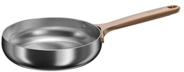 Berghoff Home Poêle en acier inoxydable Rose Gold 20cm – sans PFAS – Poêle universelle pour tous types de plaques – Compatible induction – Poêle à frire