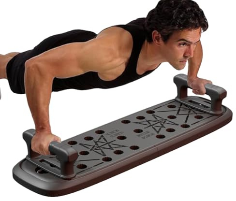 Liegestütz Griffbrett - Fitness Trainingsgerät für Übungen mit Griff,Ergonomisch Verstellbares Krafttraining Zubehör Für Muskelaufbau Brust Rücken Heimtraining