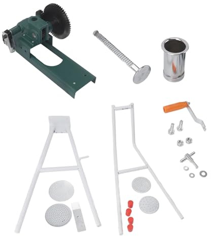 Presse à nouilles manuelle, machine professionnelle en acier inoxydable, efficace et sûre, pour restaurant et magasin de nouilles, durable, robuste, multifonctionnelle, facile à
