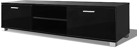 vidaXL Hochglanz TV-Schrank Fernsehtisch Lowboard Sideboard 120x40,5x35 cm