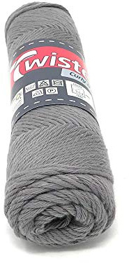 Häkelgarn Twister Curly Nr.18 mausgrau