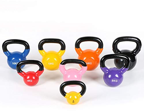 Kettlebells AGYH Farbige Gusseisen, Home Sport Fitnessgeräte, Krafttraining Hanteln, 2,3 Kg / 4 Kg / 6 Kg / 8kg / 10 Kg / 12 Kg / 14 Kg / 16 Kg (Size : 16kg/35.2lb)
