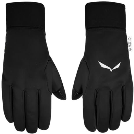 Salewa Sesvenna Gore® Windstopper® Grip Handschuhe, Schwarz, L