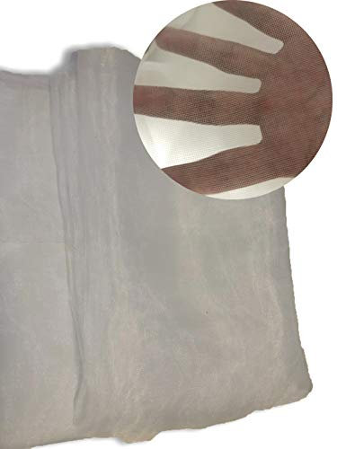 Más tamaños Malla fina Protección Vegetal Red de Mariposa Enviromesh para Plantas Frutas Zanahoria Mosca Cultivo Proteger Anti Bug Plagas Plata Anti-Bird Net (2×5m)