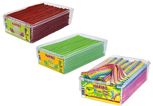 Balla Stixx Pasta 2er 3er 4er Diverse Sets Mischpaket Grosspackung Büro Box (Pasta Miami/BallaKirsch&Apfel & 1 HLKauf-Block)