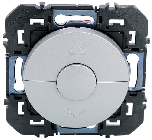 Legrand Dooxie Schieber für Rollläden, Alu-Finish