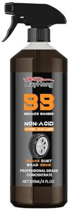 pulunto Wheel Cleaner Spray Rust Primer Rust Iron Protection Dust Scratch Cleaning Dirt Removal Rim Tire T3U4 Agent R Cleaner Minor