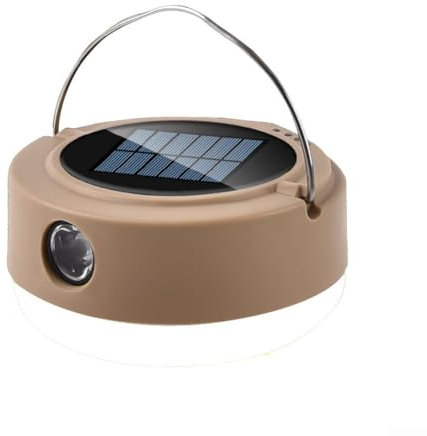 SPORTARC Campingzeltlicht, LED-Solarlampe, wiederaufladbar, Outdoor-Camping-Licht, Zeltlicht mit USB ()