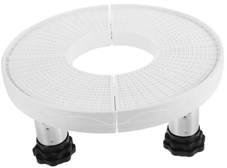 HOMSFOU Estante Mini Refrigerador Pedestal Lavadora Soporte Elevador Refrigerador Base Soporte Portátil Aire Acondicionado