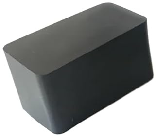Couvre-pieds de chaise latérale en PVC souple, bande souple en PVC, tapis de pied antidérapant, Tube en caoutchouc, manchon en caoutchouc étanche, capuchon d'extrémité, 20x40mm(100x100mm,1pcs)