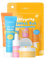 Kit de cuidado de la piel hidratante para viajes, 4 piezas, tamaño mini viaje, kit de cuidado facial para mujeres y adolescentes, regalo de viaje