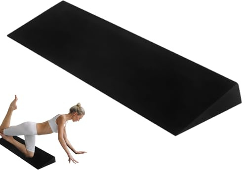 Kniebeugenblock Kniebeugenblock Squat Wedge Block Kniebeugen Keil Wadendehner Für Dehnen Muskeln Und Faszien Slant Board Mobilisationskeil Für Kniebeugen Und Kreuzheben - 51x15x5cm