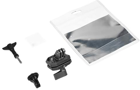 XAGMODSHN Pince de fixation pour pare-brise de moto en aluminium durable pour Action 5/acepro Angles réglables à 180° Pince à libération rapide